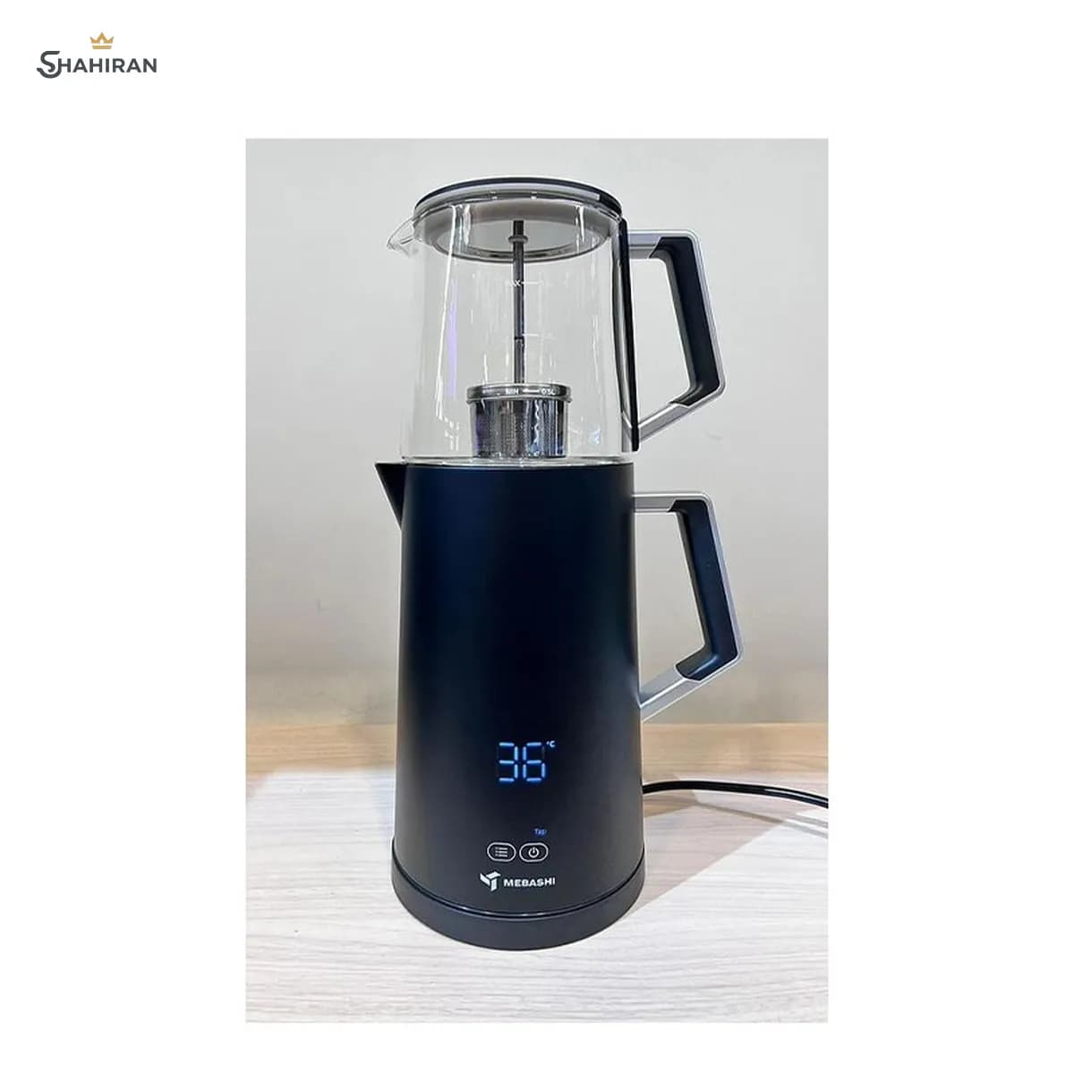 چای‌ساز 1.7 لیتر مباشی مدل MEBASHI ME-TM304 — تصویر ۵