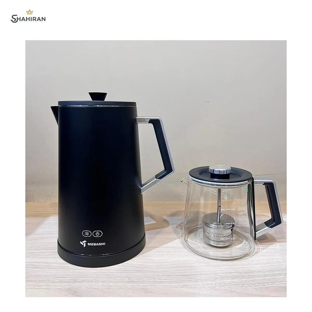 چای‌ساز 1.7 لیتر مباشی مدل MEBASHI ME-TM304 — تصویر ۶