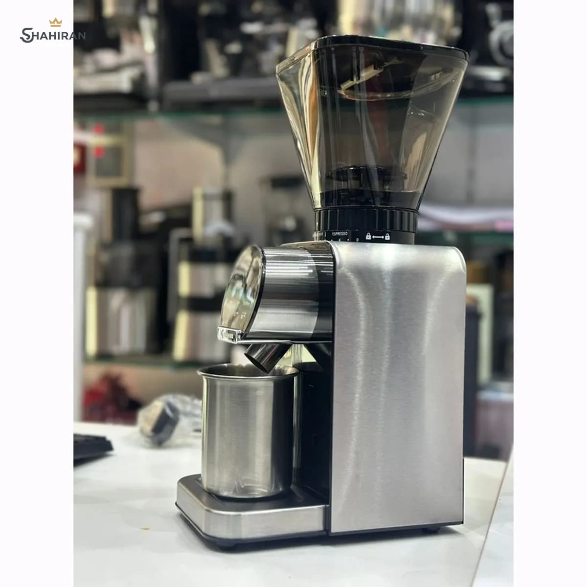 آسیاب قهوه 180 وات مباشی مدل ME-CG2307SS — تصویر ۶