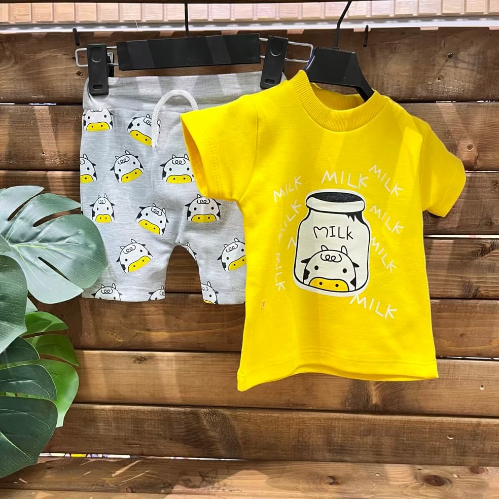 746 تیشرت شلوارک milk