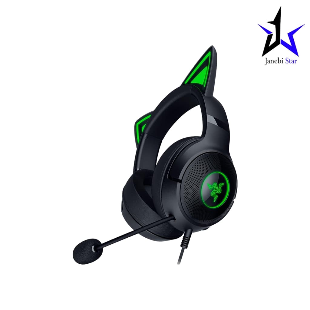 هدفون ریزر مدل کراکن کیتی V2 مشکی — تصویر ۳