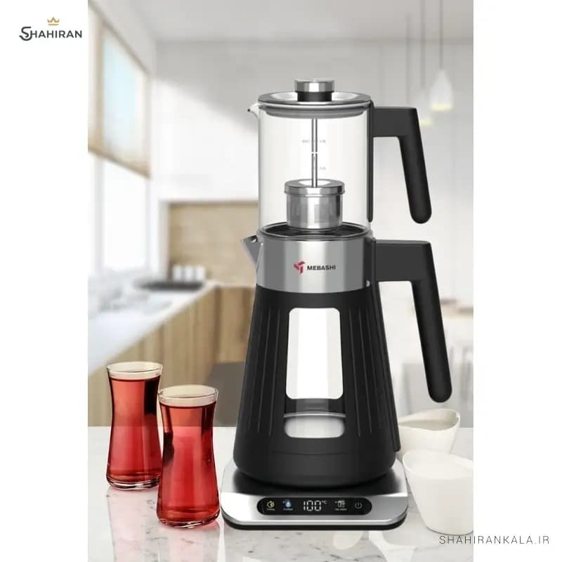 چای‌ساز مباشی مدل MEBASHI ME-TM306B — تصویر ۵