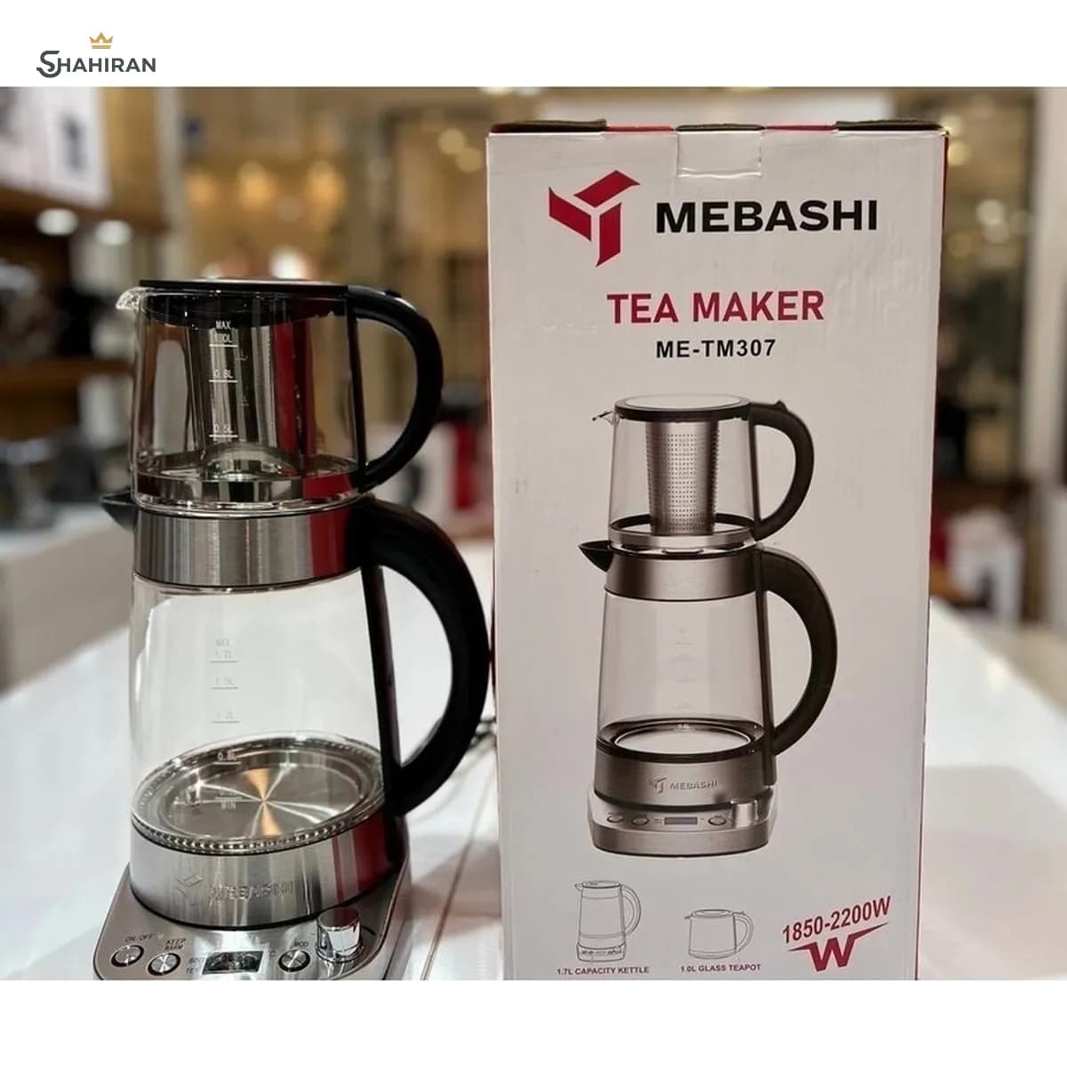 چای‌ساز مباشی مدل MEBASHI ME-TM307 — تصویر ۷