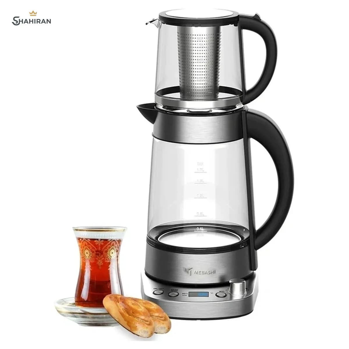 چای‌ساز مباشی مدل MEBASHI ME-TM307 — تصویر ۹