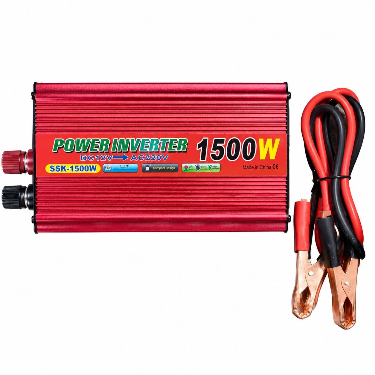اینورتر 1500 وات پاور اینورتر SSK-1500W اصلی مبدل برق 12 به 220 ولت