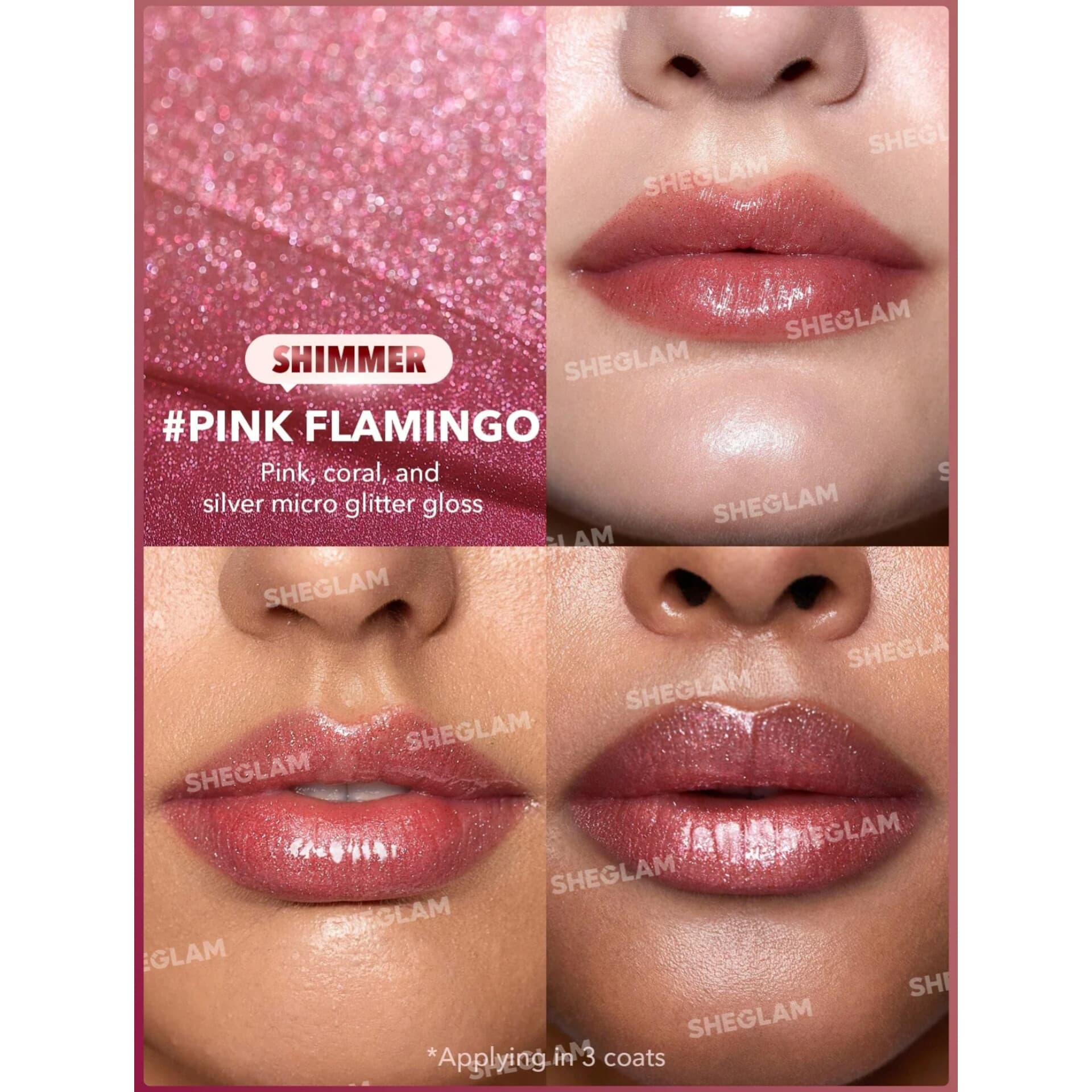 لیپ پلامپر شاین دار pout perfect شیگلم — تصویر ۸