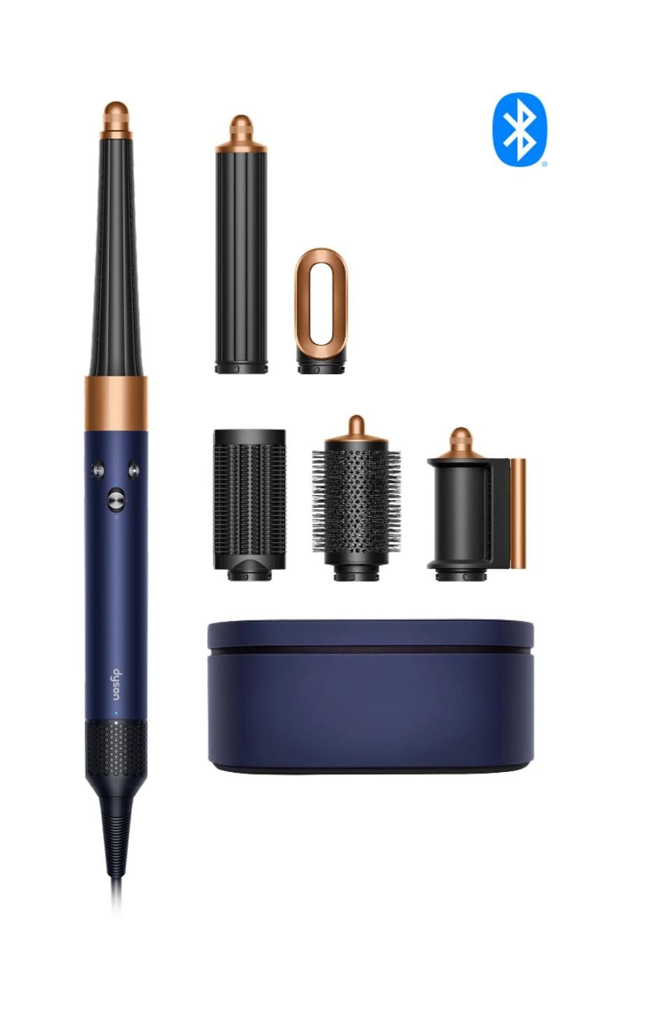 سشوار حالت دهنده دایسون Prussian Blue Rich Copper – Airwrap SW HS08