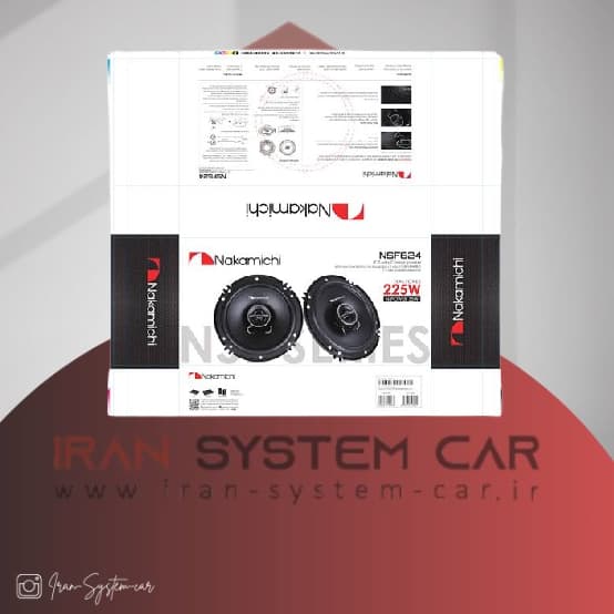 بلندگو گرد ناکامیچی Nakamichi NSF624 — تصویر ۲