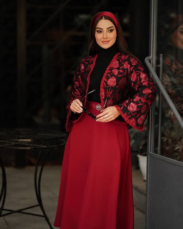 ست کت دامن یلدایی