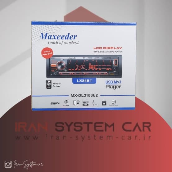 رادیو پخش مکسیدر Maxeeder MX-3188U2 (LS89BT) — تصویر ۲