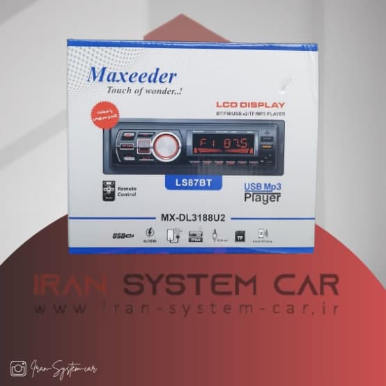 رادیو پخش مکسیدر Maxeeder MX-3188U2 (LS87BT) — تصویر ۲