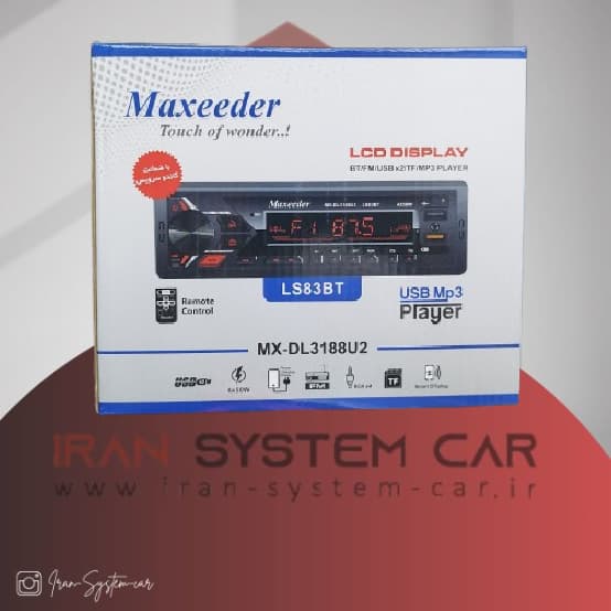 رادیو پخش مکسیدر Maxeeder MX-3188U2 (LS83BT) — تصویر ۲