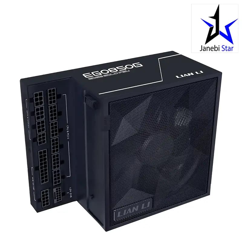منبع تغذیه کامپیوتر 850 وات لیان لی مدل EDGE BK — تصویر ۳