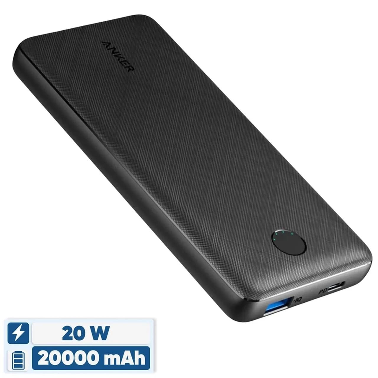 پاوربانک انکر مدل A1287 Essential PD با ظرفیت 20000mAh — تصویر ۳