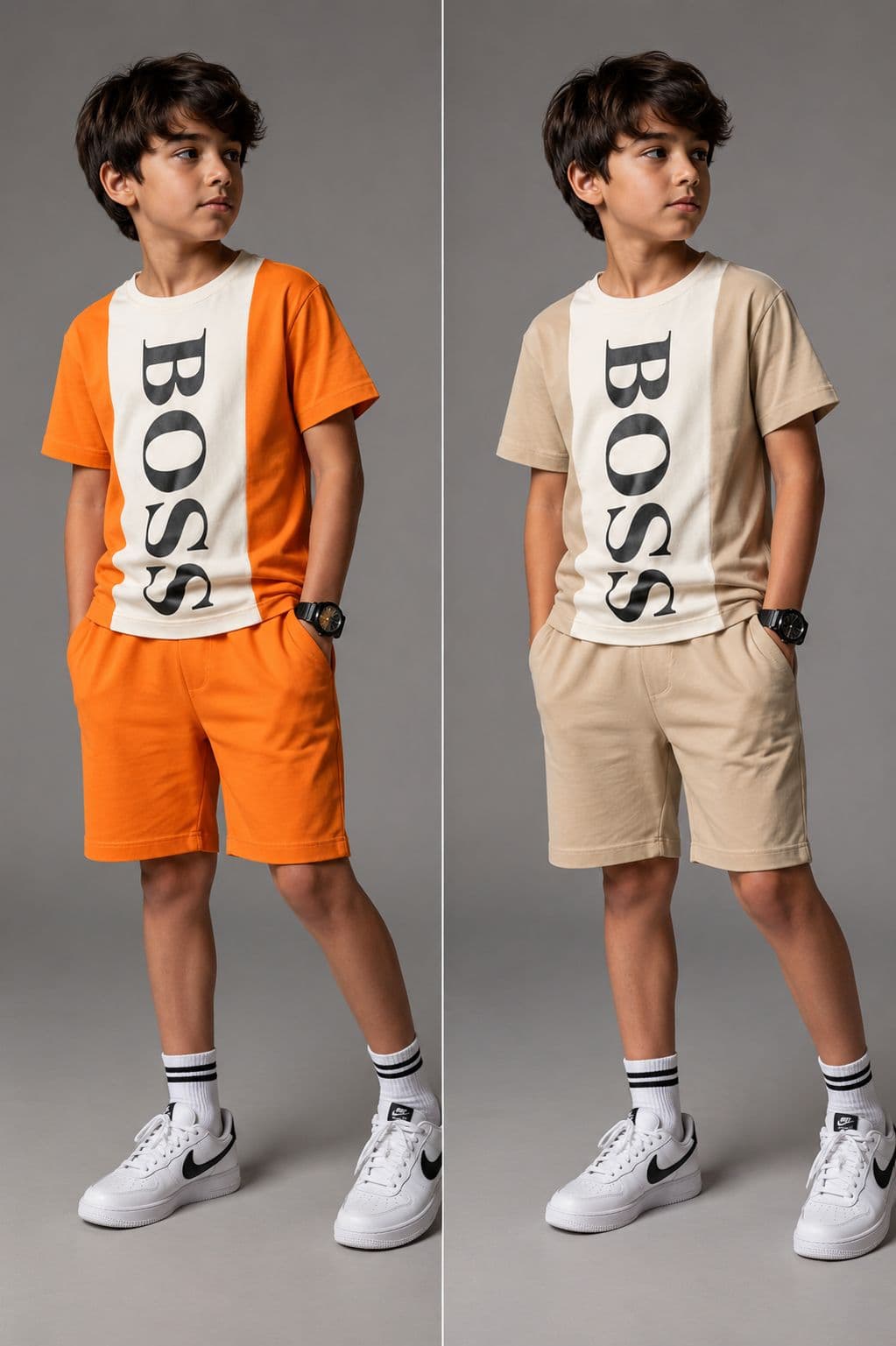 724 تیشرت شلوارک boss