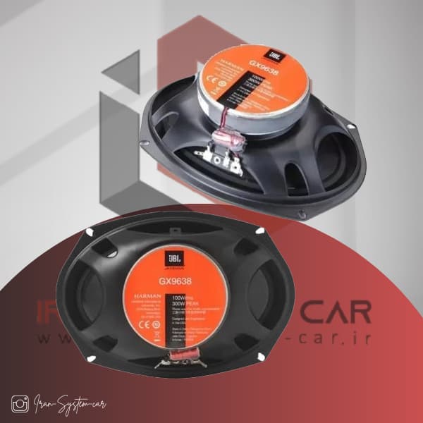 بلندگو بیضی جی بی ال JBL GX9638 — تصویر ۳