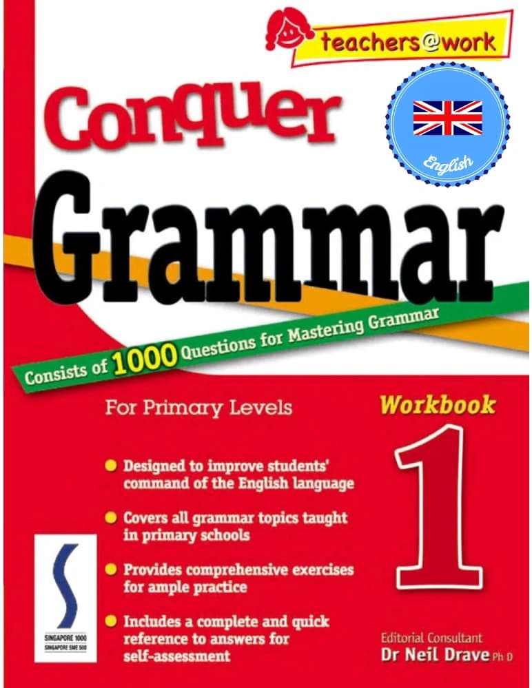 مجموعه کتاب 6 جلدی Conquer Grammar (تسلط بر گرامر ) نسخه انگلیسی PDF
