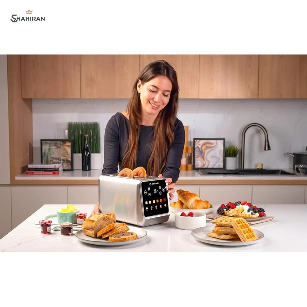 توستر نوتریکوک مدل ‎‎NUTRICOOK NC-TS201 — تصویر ۴