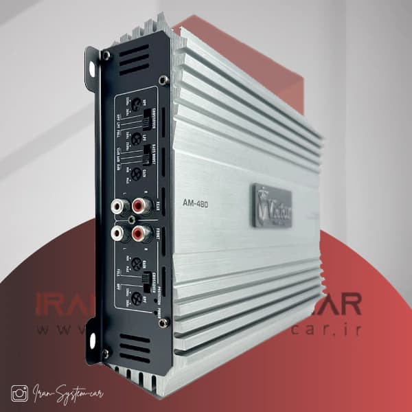 آمپلی فایر 4 کانال ویکتور مدل Victor AM-480 — تصویر ۳