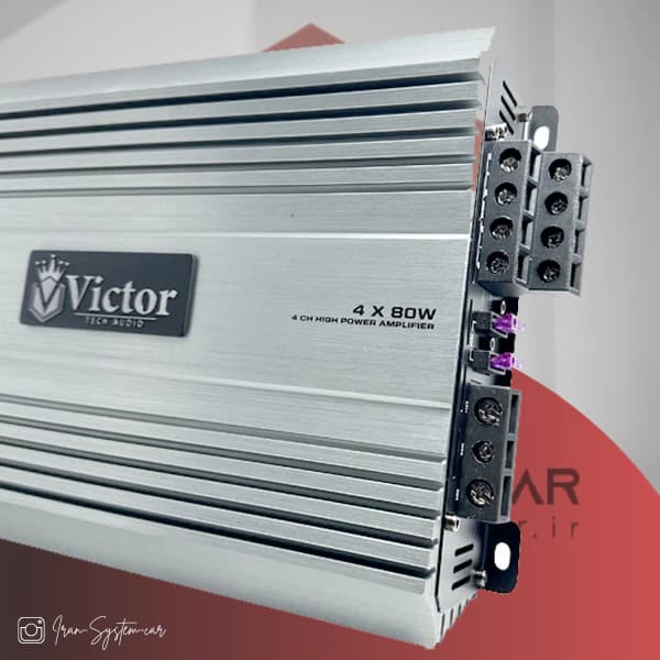 آمپلی فایر 4 کانال ویکتور مدل Victor AM-480