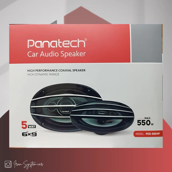 بلندگو بیضی پاناتک Panatech PCS-6924P — تصویر ۳
