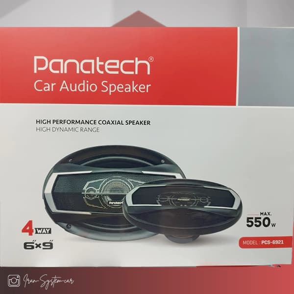 بلندگو بیضی پاناتک Panatech PCS-6921 — تصویر ۳