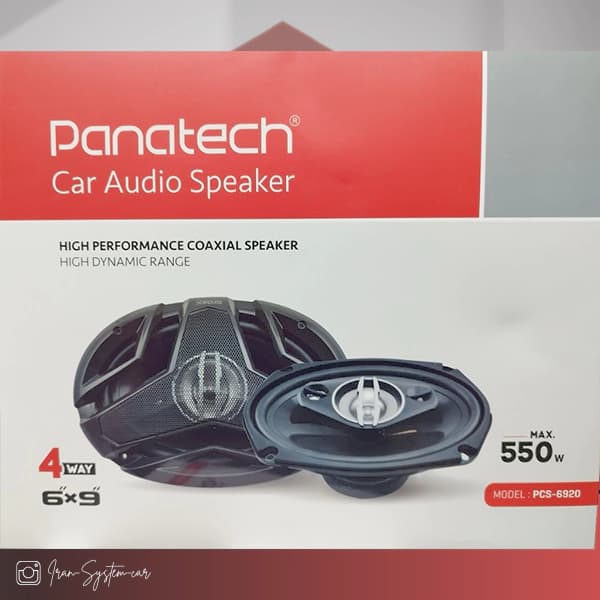 بلندگو بیضی پاناتک Panatech PCS-6920 — تصویر ۳