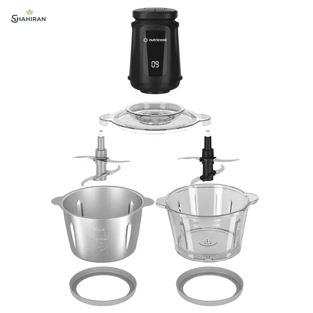 خردکن نوتریکوک مدل NUTRICOOK CHOPPI XXL NC-CH2000 — تصویر ۳