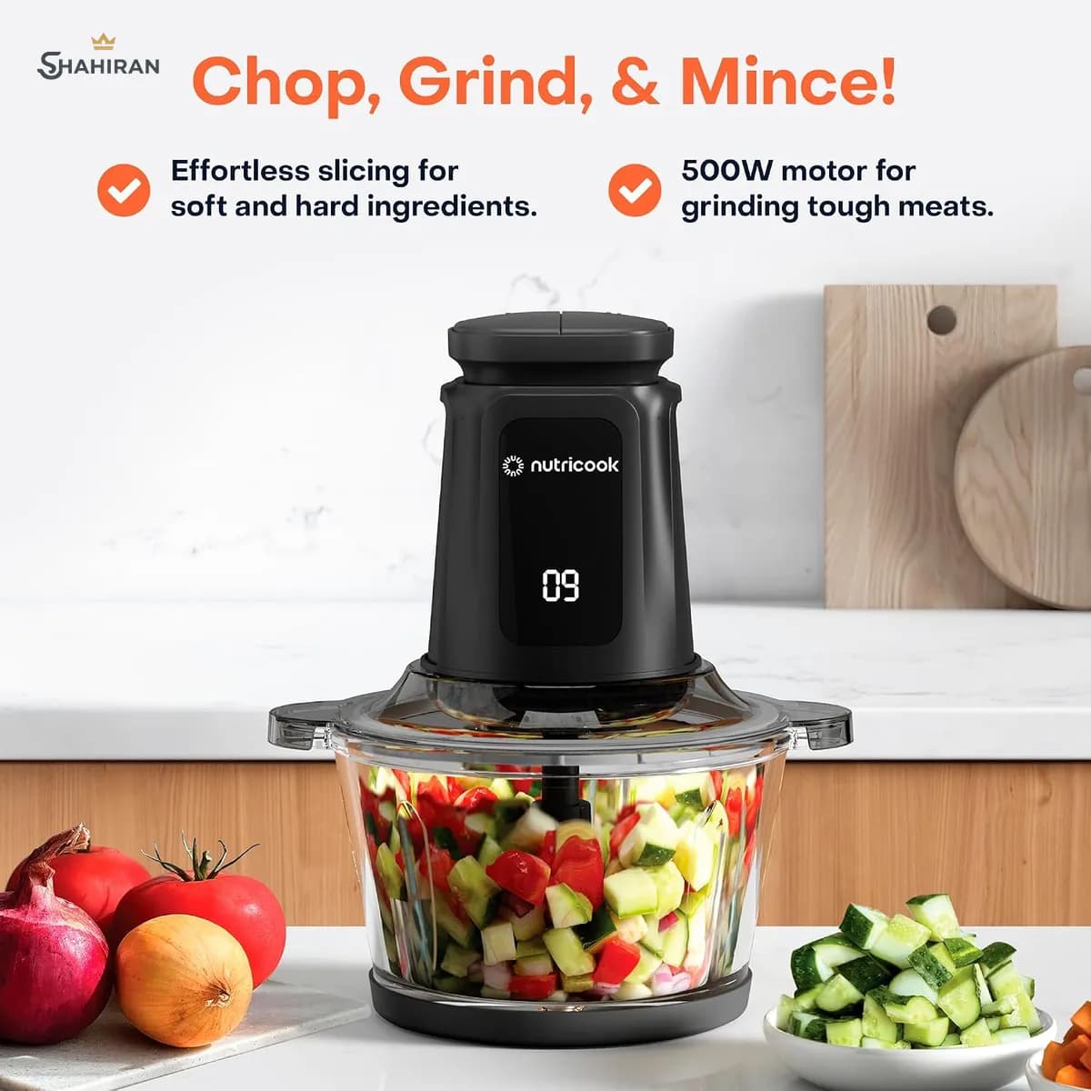 خردکن نوتریکوک مدل NUTRICOOK CHOPPI XXL NC-CH2000 — تصویر ۹