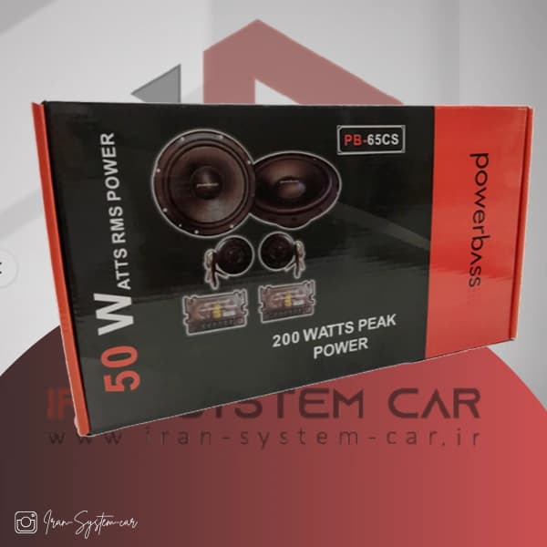 کامپوننت پاور بیس مدل Power Bass PB-65CS — تصویر ۲