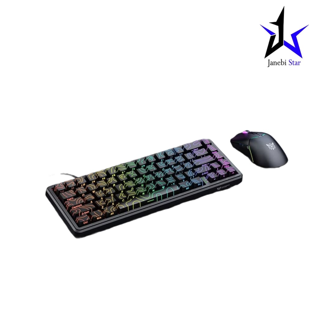 کیبورد اونیکوما مدل G67 Black — تصویر ۵