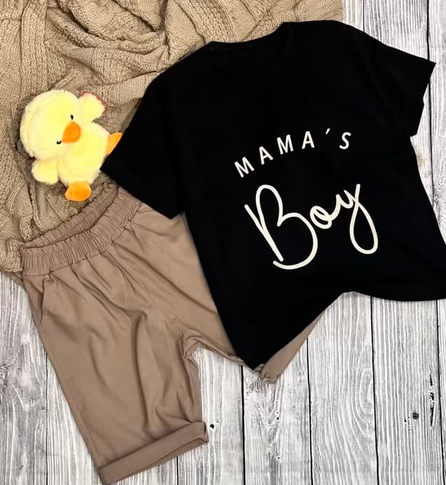 695 تیشرت شلوارک mama,s boy — تصویر ۲