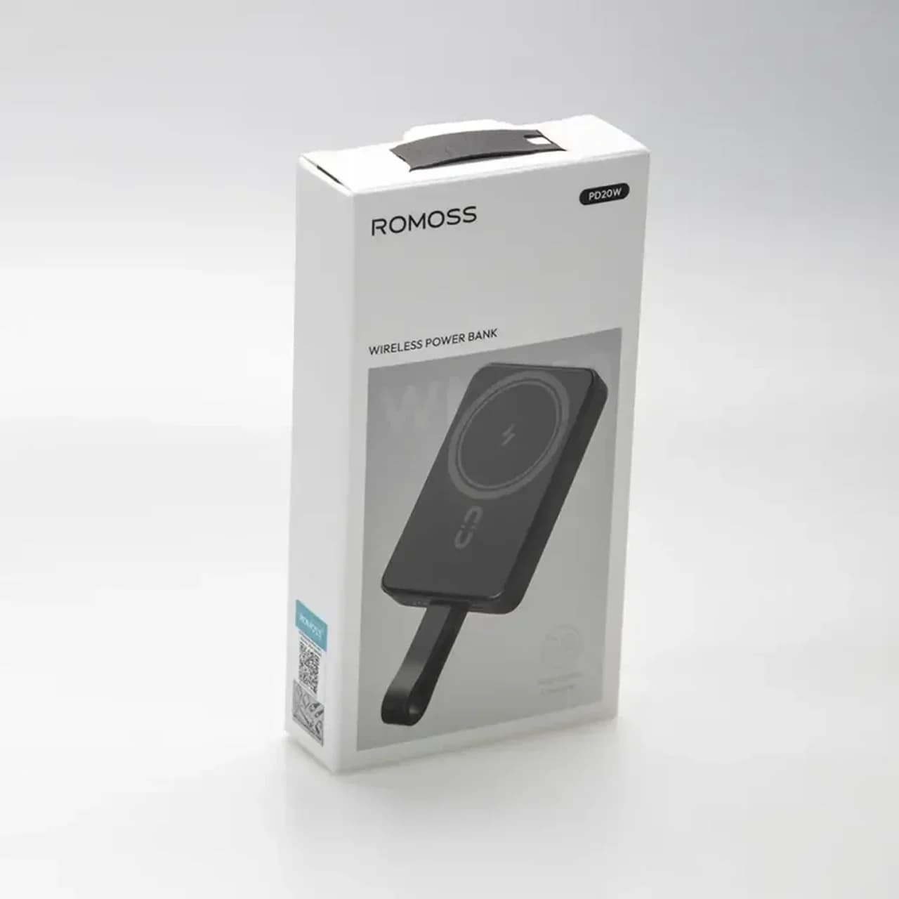 پاوربانک PD و فست شارژ وایرلس Romoss 10000mAh مدل WMO10-121 — تصویر ۷