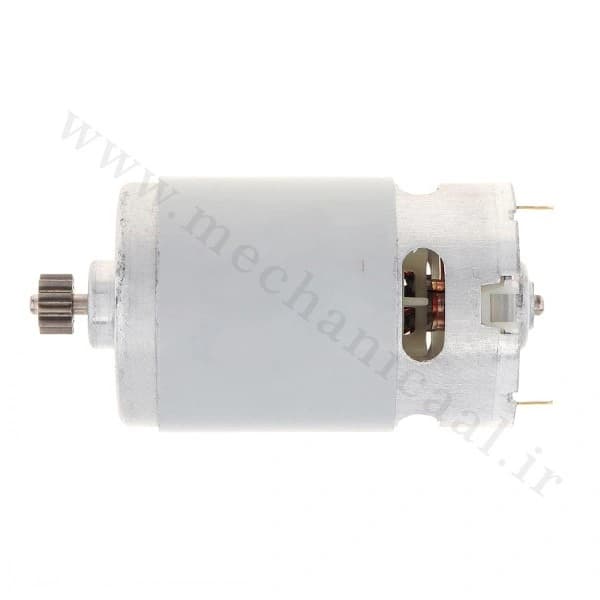 موتور Dc مدل RS550 همراه با چرخ دنده (موتور دریل شارژی)