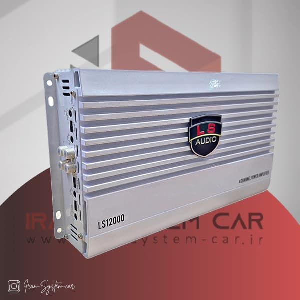 آمپلی فایر ۴ کانال ال اس آدیو LS-12000 — تصویر ۲