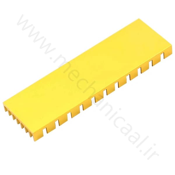 هیت سینک آلومینیومی طلایی — تصویر ۶