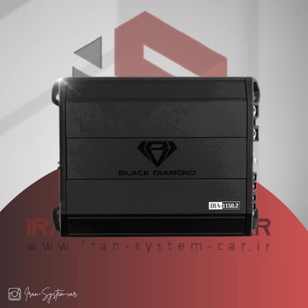 آمپلی فایر 2 کانال بلک دیاموندBLACK DIAMOND DIA-1150 — تصویر ۲