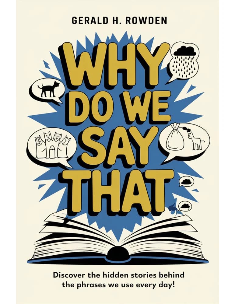 کتاب Why Do We Say That? 350 Idioms, Phrases & Facts (چرا این حرف را می‌زنیم؟ ۳۵۰ اصطلاح، عبارت و فکت) نسخه انگلیسی PDF