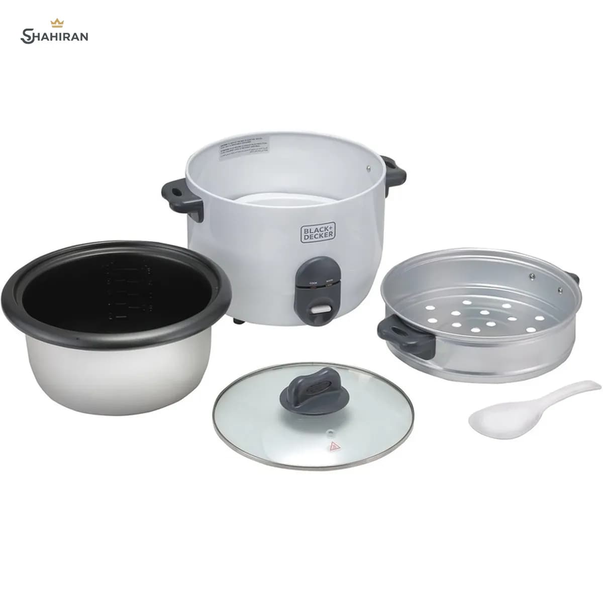 پلوپز 1.8 لیتر بلک اند دکر مدل BLACK+DECKER RC1860 — تصویر ۵