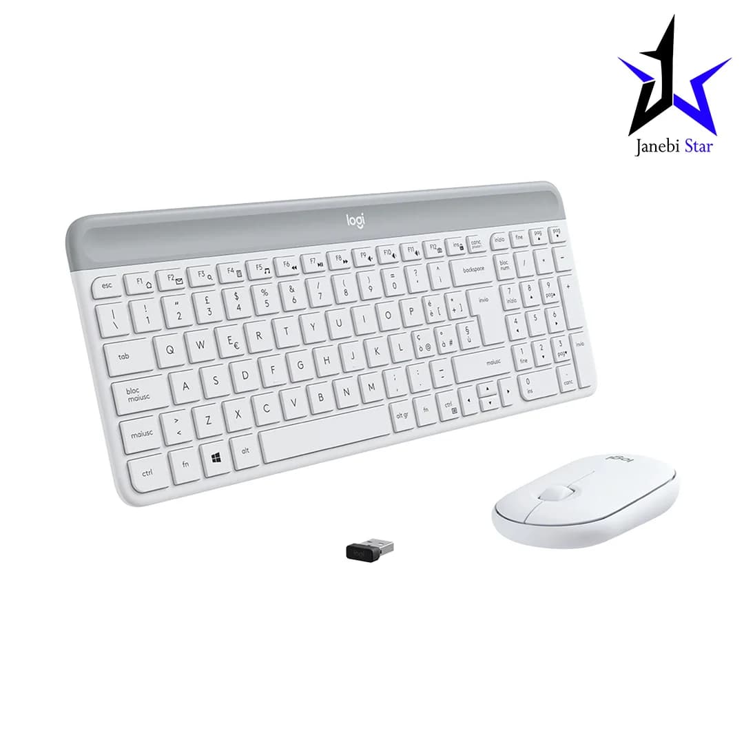 کیبورد و ماوس بی سیم لاجیتک mk470slim — تصویر ۸