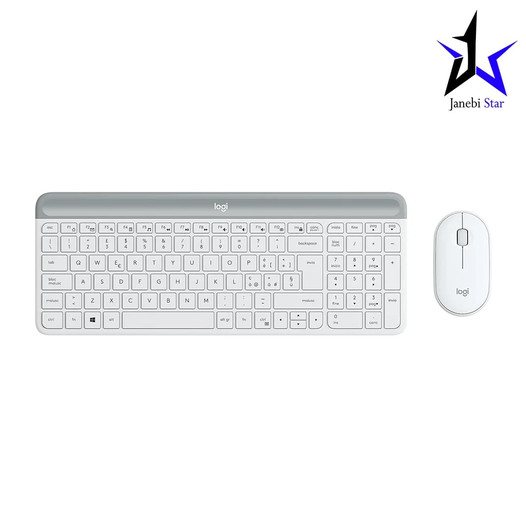 کیبورد و ماوس بی سیم لاجیتک mk470slim — تصویر ۴