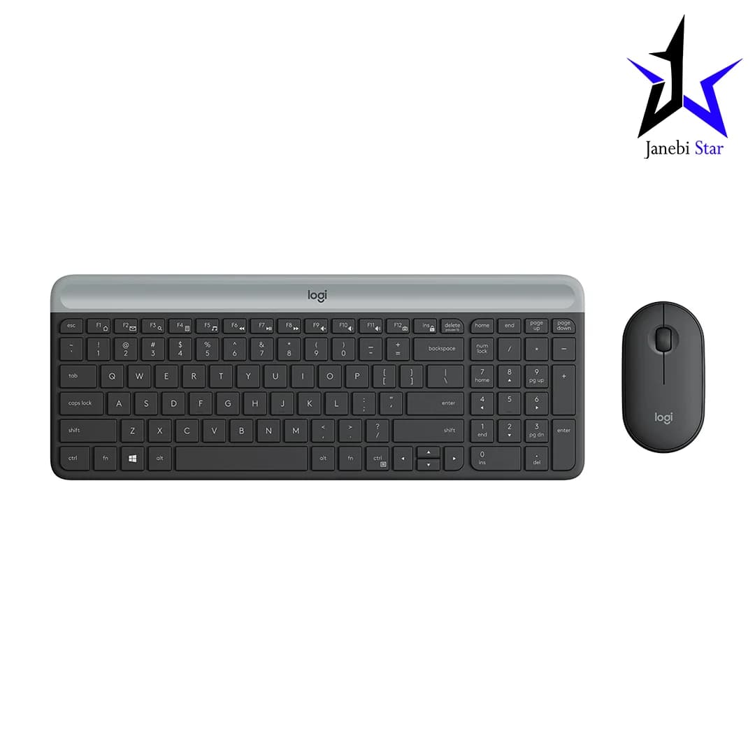 کیبورد و ماوس بی سیم لاجیتک mk470slim