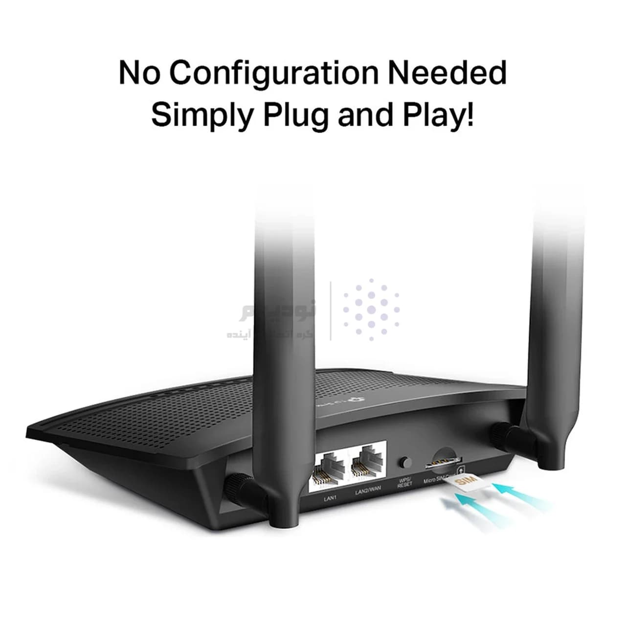 مودم روتر 4G LTE بی سیم TP-Link 300Mbps مدل TL-MR100 — تصویر ۱۰
