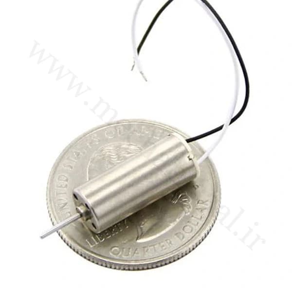 موتور کورلس (Coreless) سایز 8×20 میلیمتری — تصویر ۳