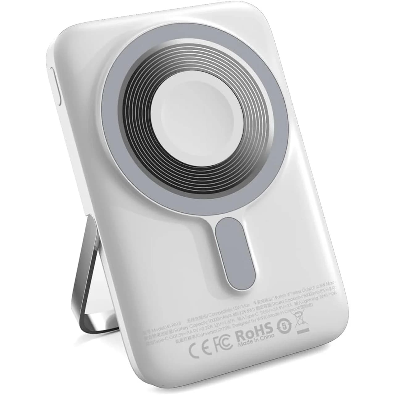 پاوربانک وایرلس PD و فست شارژ Wiwu 10000mAh مدل Elite Wi-P018 38.5W — تصویر ۴