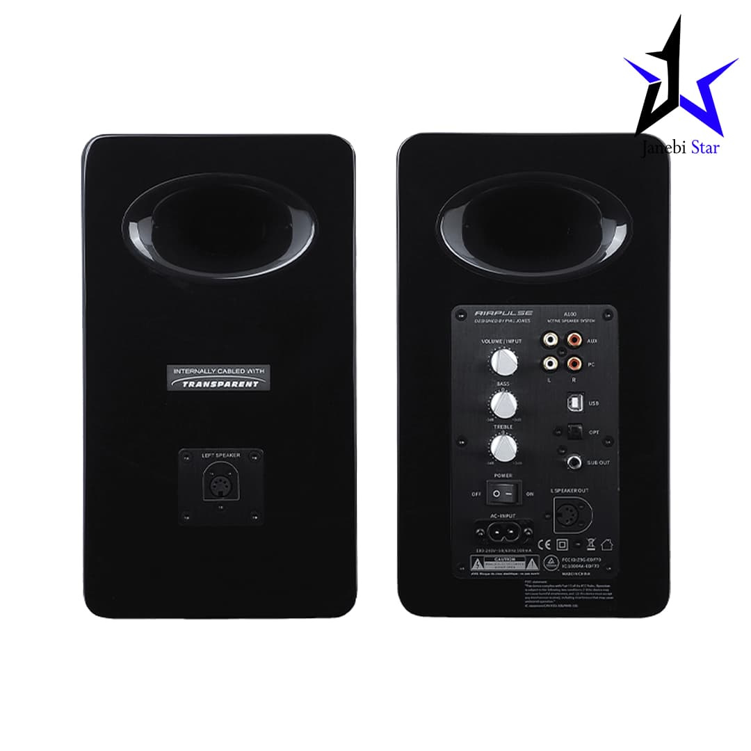 اسپیکر ادیفایر مدل Edifier A100 Air Pulse Black — تصویر ۵