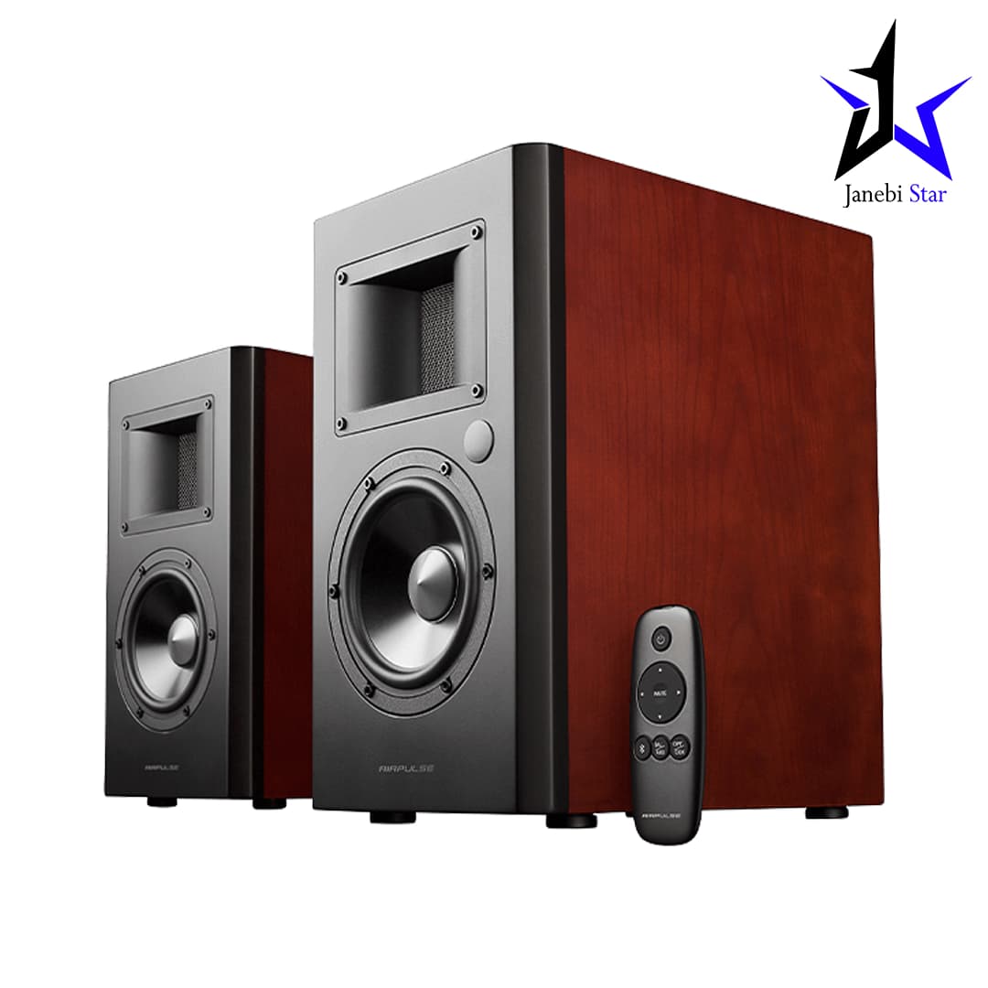 اسپیکر ادیفایر مدل Edifier Air Pulse Cherry Wood A200 Brown — تصویر ۲