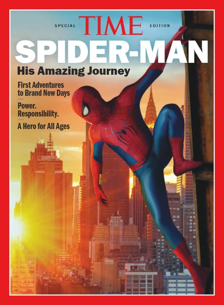 مجله Time Special Edition Spider Man 2026 (نسخه ویژه تایم: اسپایدرمن) نسخه انگلیسی PDF