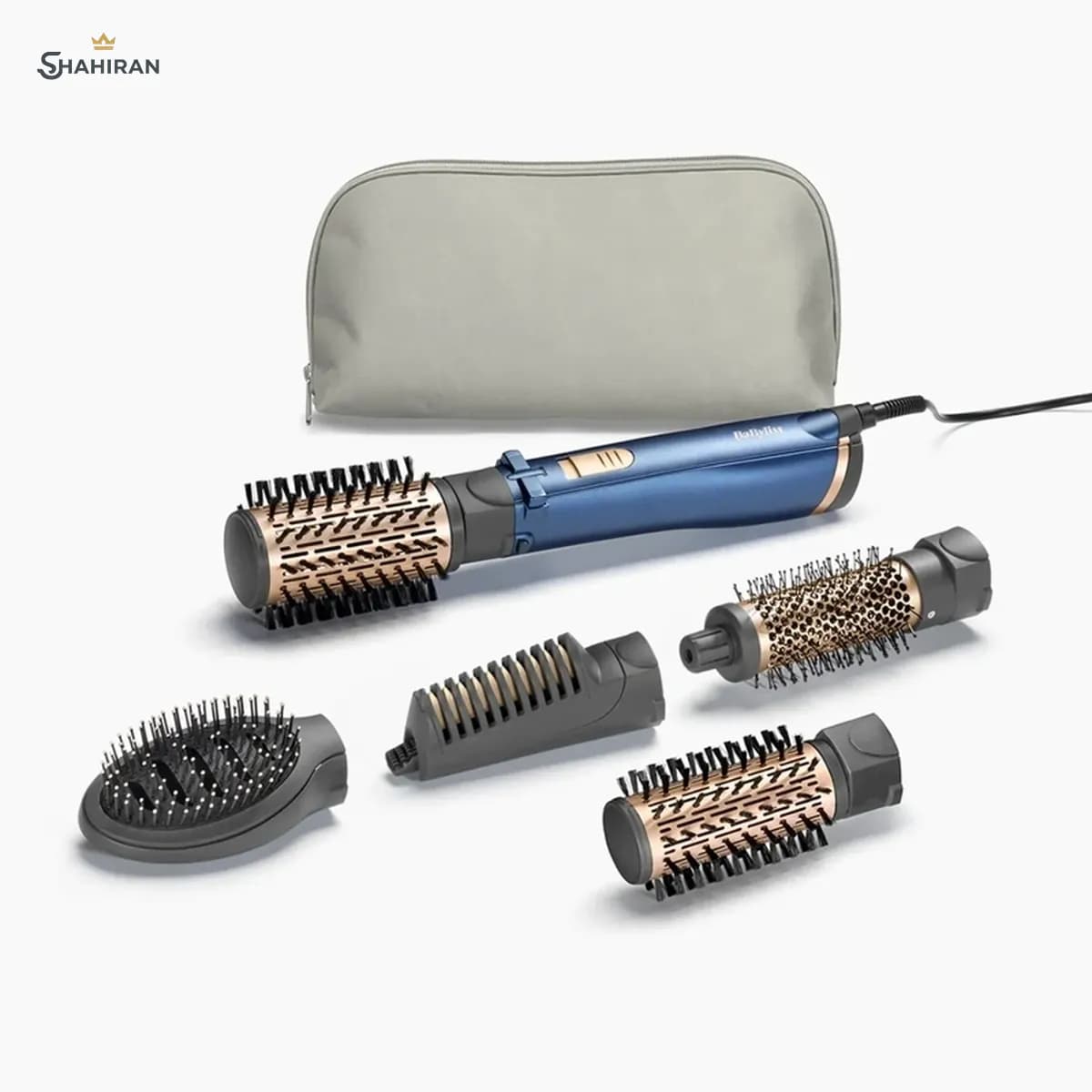 سشوار برس‌دار چرخشی بابیلیس مدل BABYLISS AS966ROE