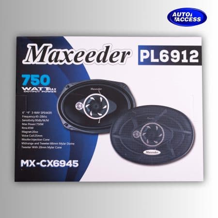 بلندگو بیضی مکسیدر Maxeeder PL6912 — تصویر ۳